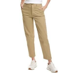Alex Mill Boyish Chino High Waisted Casual Pants Khaki Tan Straight Leg NEW Sz 6